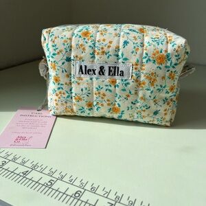Floral Cosmetic Bag